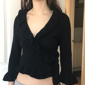 Juicy couture 100% Cashmere wrap top